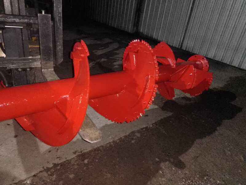 Sinfín para Cosechadoras